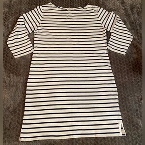 Vineyard Vines Navy and White Striped Dress